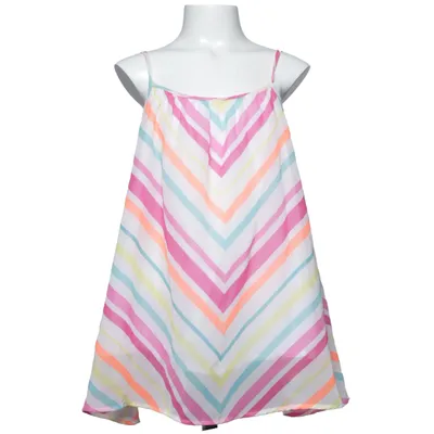 Klänning (Vit, Flerfärgad) från LC Waikiki Girls Bomull, Polyester