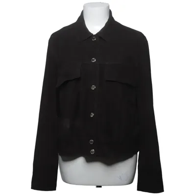 Læderjakke (Brun) fra Mos Mosh Læder, Polyester