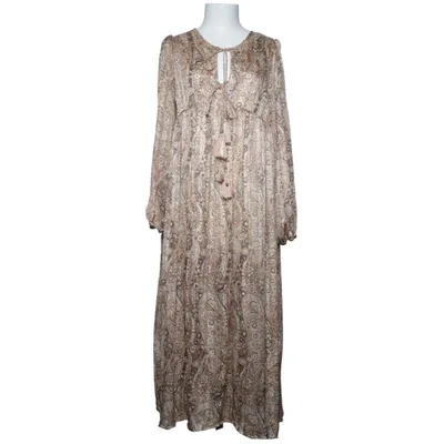 Caftan (Marron, Multicolore) de Colynn Fibre métallique, Polyester