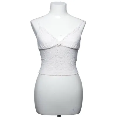 Crop top (White) from Urban Outfitters Elastane, Polyamide