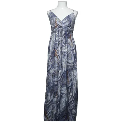 Robe longue (Bleu, Or) de Jasmine