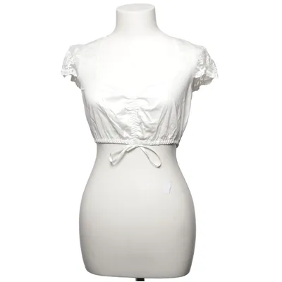 Dirndl blouse (Wit) van Krüger Katoen