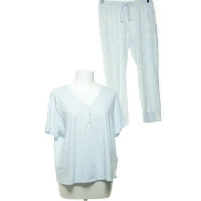 Pyjamas (Blå, Vit) från Up2Fashion Bomull