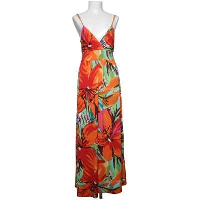 Långklänning (Orange, Röd, Grön, Blå, Flerfärgad) från John Zack Elastan, Polyester