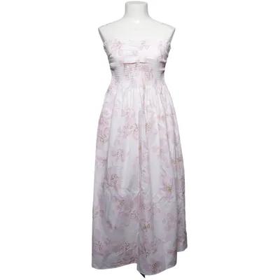 Långklänning (Rosa, Vit, Flerfärgad) från H&M Bomull