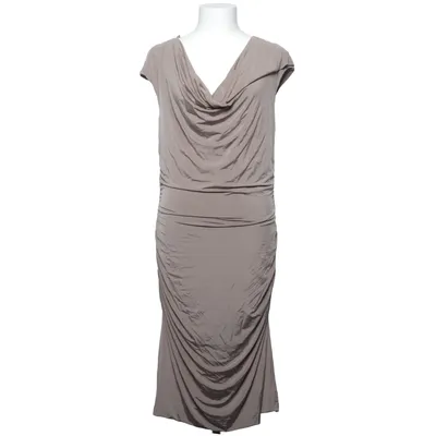 Jurk (Beige, Bruin) van Fox's Cupro, Elastaan, Viscose