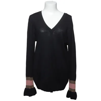 Strickpullover (Schwarz, Gold, Pink) von Rue de Femme Acryl, Nylon, Polyester, Wolle