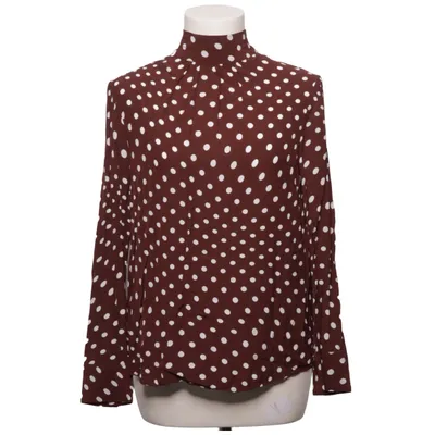 Blouse (Brown, White) from Alexachung Viscose