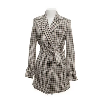 Coat (Beige) from H&M Modern Classic Polyester, Viscose, Elastane