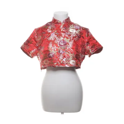 Cheongsam (Röd, Flerfärgad) från PrettyLittleThing