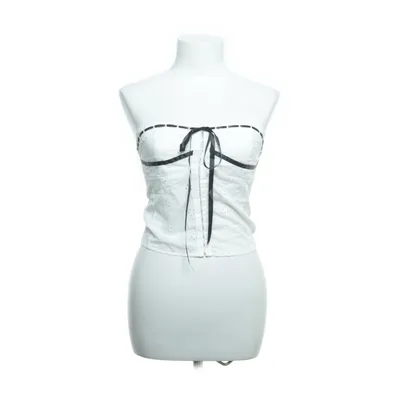 Tubtopp (Vit, Svart) från Solado Design Elastan, Polyester