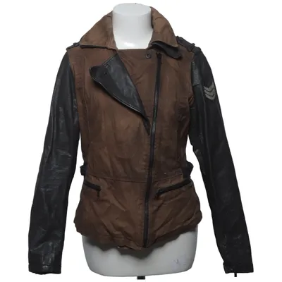 Veste de motard (Marron, Noir) de Rock'n Blue