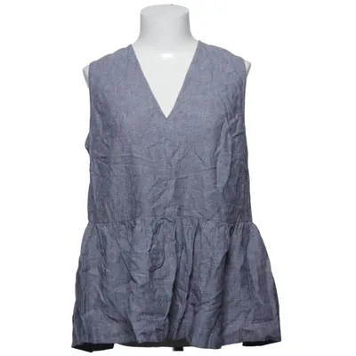 Peplumbluse (Grå) fra InWear Linned, Viscose