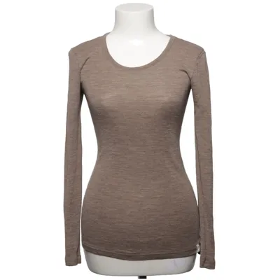 T-shirt à manches longues (Beige) de Dilling Laine de mouton
