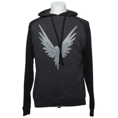 Hoodie (Gray, Black) from Maverick Cotton, Polyester
