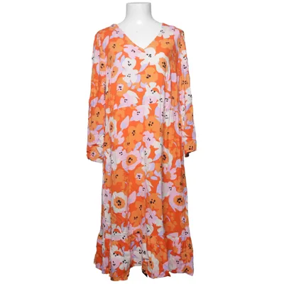 Långklänning (Orange, Flerfärgad) från BPC Bonprix Collection Viskos