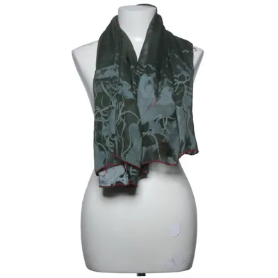 Sjaaltje (Groen, Blauw, Meerkleurig) van Tone Barker Silk Zijde, Viscose