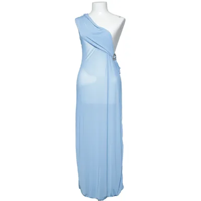 Maxi dress (Blue) Elastane, Polyester