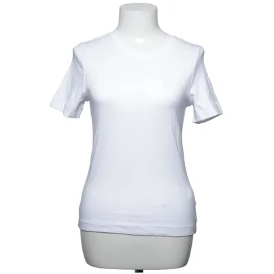 T-shirt (Wit) van H&M Basic Katoen, Elastaan