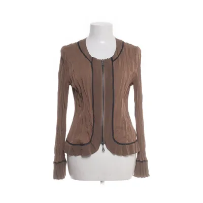 Cardigan (Brown) from Kriss Polyester, Viscose