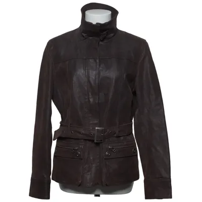 Veste en cuir (Marron) de Biaggini Cuir, Polyester