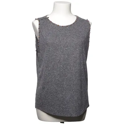 Tanktop  (Grå) fra Topshop Petite Bomuld, Polyester
