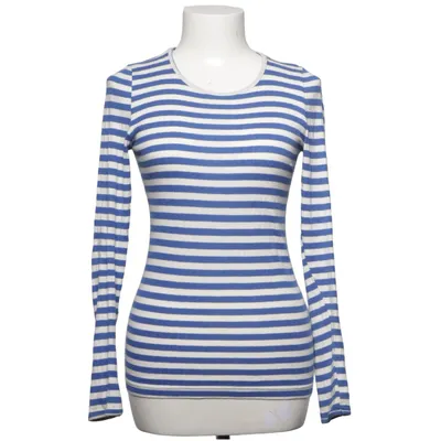 Langærmet t-shirt (Blå, Hvid) fra Nørgaard Paa Strøget