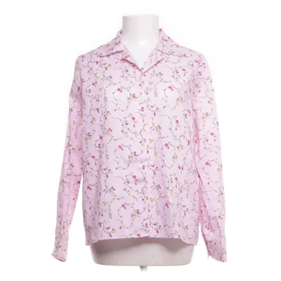 Blouse (Multicolored, Pink) from Daxon Cotton, Polyester