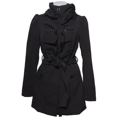 Coat (Gray) from Fresh Made Elastane, Polyester