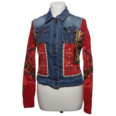 Jeansjacka (Blå, Röd, Flerfärgad) från Desigual