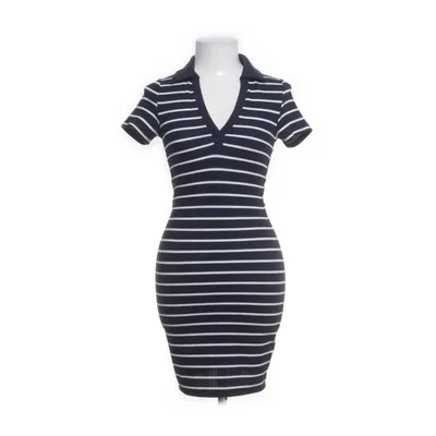 Kjole (Blå, Hvid) fra Divided by H&M Bomuld, Elastan, Polyester