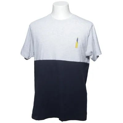 T-shirt (Grijs, Blauw) van Corona Gerecycled katoen, Gerecycled polyester