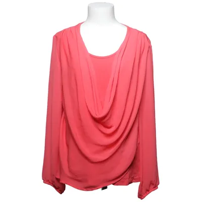 Blouse (Rouge) de Mongul Élasthane, Polyester, Viscose