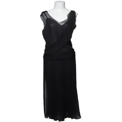 Robe de soirée (Noir) de Massimo Dutti Woman Polyester, Soie