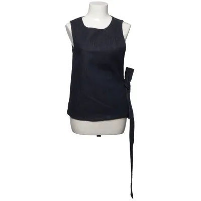 Top (Blauw) van COS Katoen, Elastaan