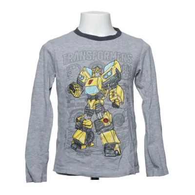 Långärmad t-shirt (Grå) från Transformers Bomull, Viskos