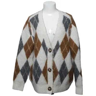 Cardigan (Wit, Meerkleurig) van Pringle Of Scotland x H&M Polyester, Acryl, Polyamide, Alpacawol, Wol, Elastaan