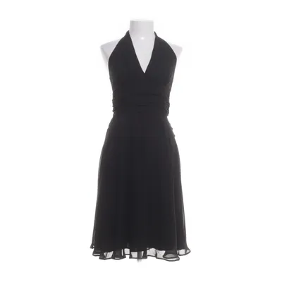 Robe dos-nu (Noir) de Montego Polyester, Fourrure