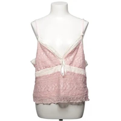Haut de pyjama (Rose, Beige) de Romwe Polyester