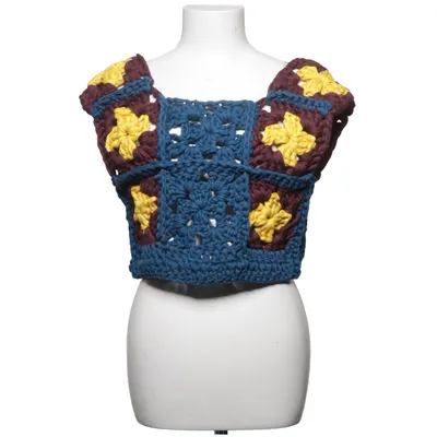 Gilet (Blauw, Geel, Bruin)