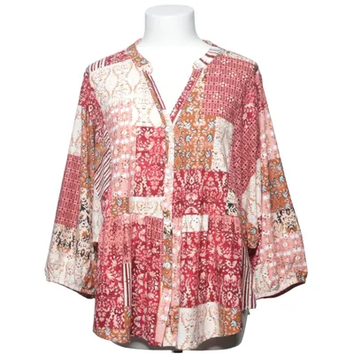 Blouse (Rouge, Beige, Marron) de Encuentro Élasthane, Polyester