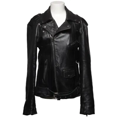 Biker jacket (Black) from Deadwood Polyester