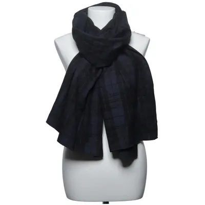 Schal (Blau, Schwarz) von Hannes Roether Acryl, Baumwolle, Elasthan, Polyester, Viskose