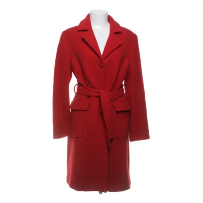 Manteau (Rouge) de Maxwell Cachemire, Polyamide, Laine