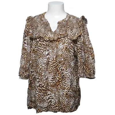 Blouse (Bruin, Wit, Zwart) van Papaya Polyamide, Viscose