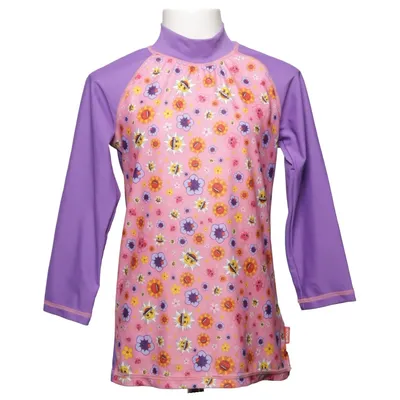 Badtröja (Lila, Rosa, Flerfärgad) från Emoji Elastan, Polyester