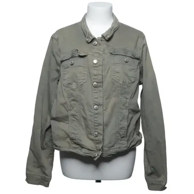 Jeansjacke (Grün) von Sincerely Loved Baumwolle, Elasthan