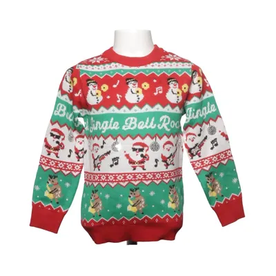 Christmas sweater (Red, Green, White, Multicolored) from Anko Acrylic