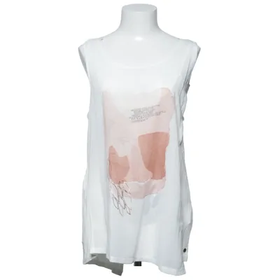 Tank­top (Weiß, Mehrfarbig) von Garcia Jeans Polyester, Viskose
