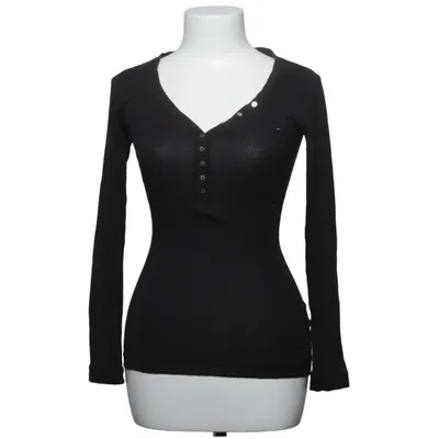 Henley Shirt (Schwarz) von Tommy Hilfiger Denim